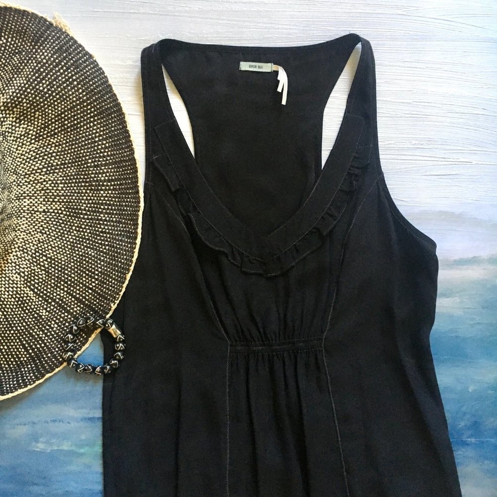 KIMCHI BLUE 100% Silk Black Dress | Size M
